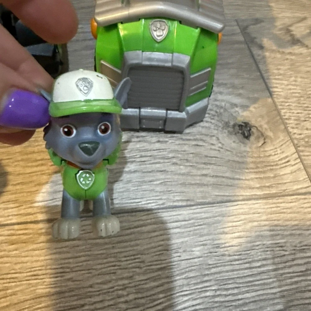 Paw Patrol Lot Of 3 Vehicles With Characters